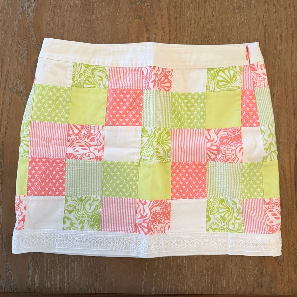 Like New Vineyard Vines Patchwork Mini Skirt - image 3